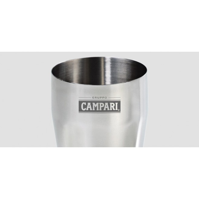 Copo Em Aço Inox Escovado - 350 Ml Personalizado