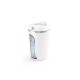 Copo de viagem em aço inox e PP  470ml Personalizado