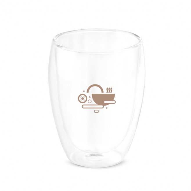Copo em vidro borossilicato  350ml Personalizado