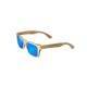 Óculos de sol em bambu com lentes espelhadas  Promocional