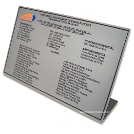 Display em Inox Personalizado