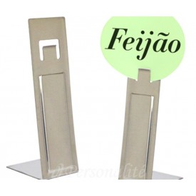 Display de aço inox