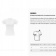 Camiseta feminina de corte cinturado em malha 100% algodão Personalizada