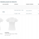 Camiseta feminina de corte cinturado em malha 100% algodão Personalizada