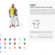 Camiseta Unissex de corte regular em Algodão Personalizada