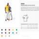 Camiseta feminina de corte cinturado em malha 100% algodão Personalizada