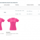 Camiseta feminina de corte cinturado em malha 100% polyester Personalizada