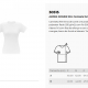 Camiseta feminina de corte cinturado em malha 100% algodão Personalizada