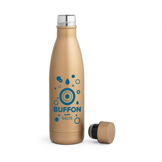 Squeeze em Aço Inox Com Parede Dupla personalizado