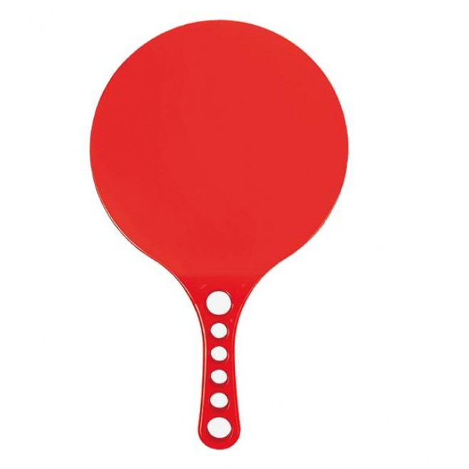 Jogo De Raquetes Em Polipropileno Vermelho - 3 Pçs