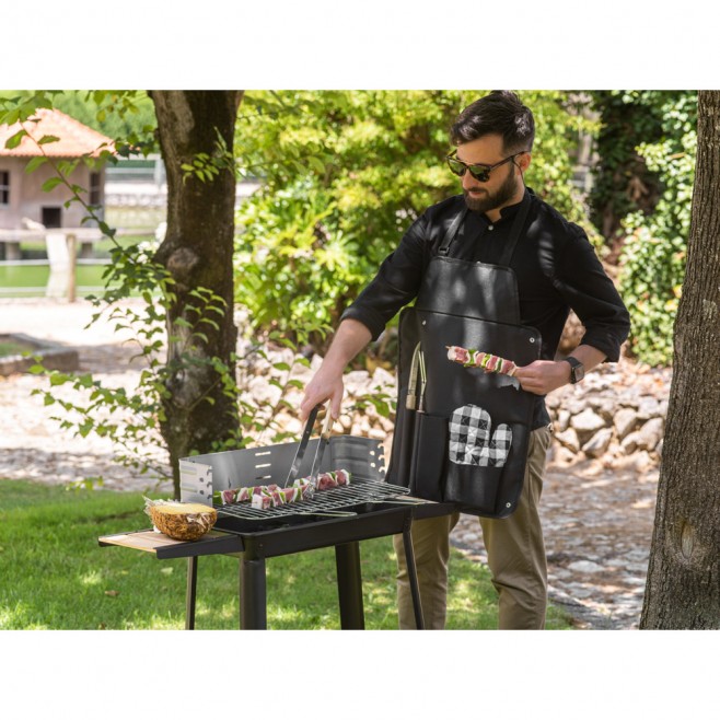 Kit Churrasco 4 Peças Promocional Com Logo