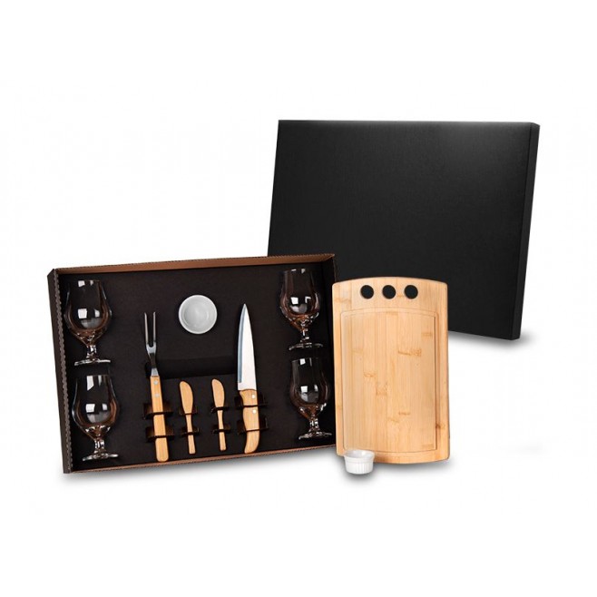Kit Churrasco, Petisco, Cerveja E Tábua 3 Furos - 11 Pçs