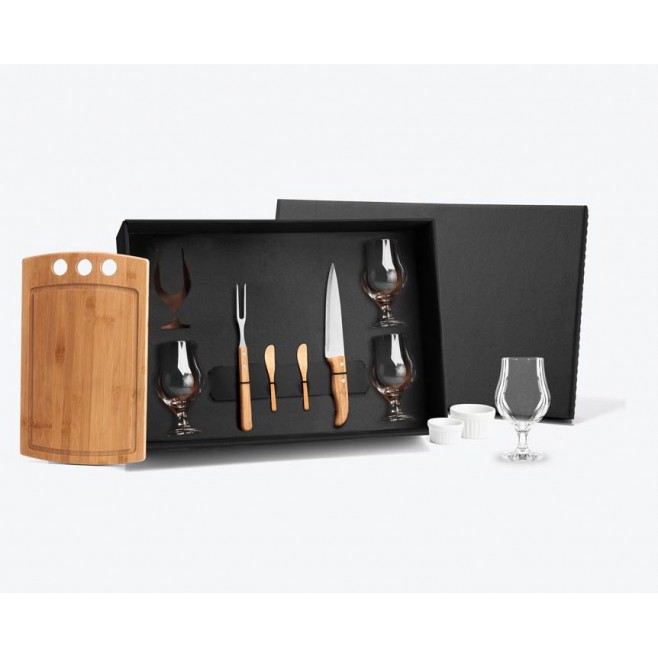 Kit Churrasco, Petisco, Cerveja E Tábua 3 Furos - 11 Pçs