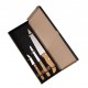 Kit Com Facas De 7", 4" E 3" - 3 Pçs