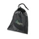 Kit fitness composto por elástico e corda de pular.