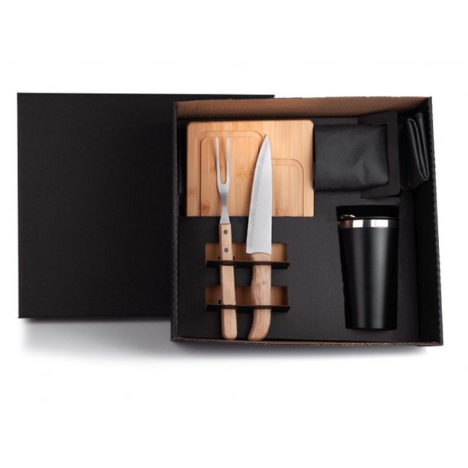 Kit Para Churrasco / Cerveja Com Sacola - 5 Pçs