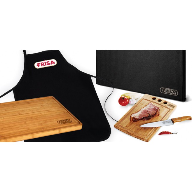 Kit Para Churrasco E Petisco Com 2 Tábuas - 11 Pçs