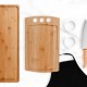Kit Para Churrasco E Petisco Com 2 Tábuas - 11 Pçs