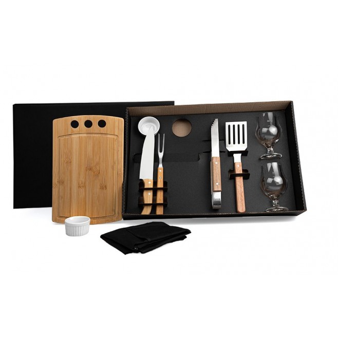 Kit Para Churrasco / Hambúrguer / Cerveja - 10 Pçs