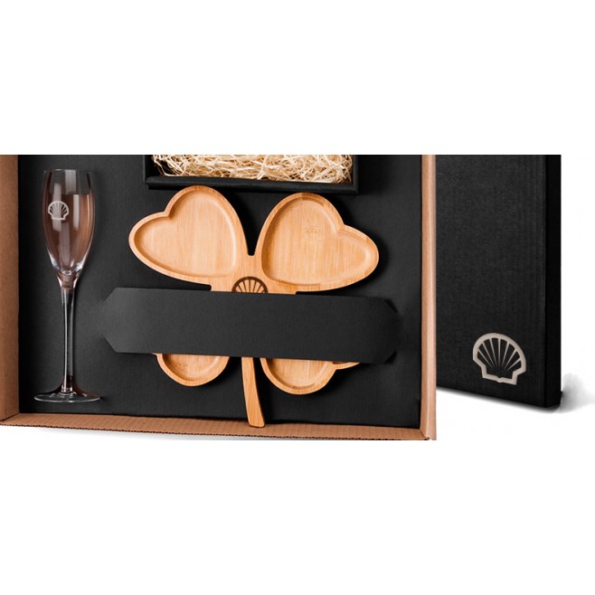 Kit Petisco E Champagne - 2 Pçs