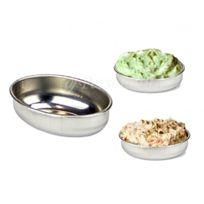 Molheira Oval em Aço Inox 
