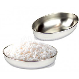 Molheira Oval em Aço Inox 
