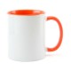 Caneca Cerâmica - 325ml - Interior e Alça Colorido  Personalizada