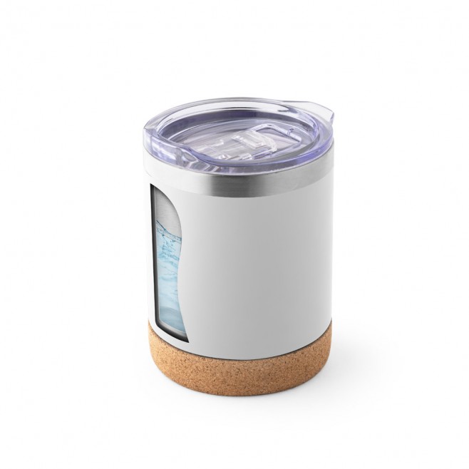 Copo de Viagem em Aço 400ml Personalizado