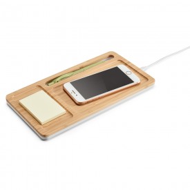 Carregador Wireless e Organizador de Mesa