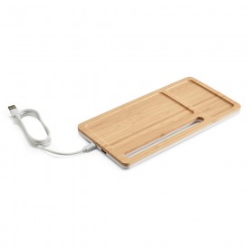 Carregador Wireless e Organizador de Mesa