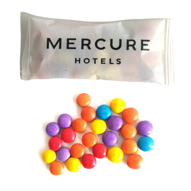 Pastilhas de chocolate personalizadas