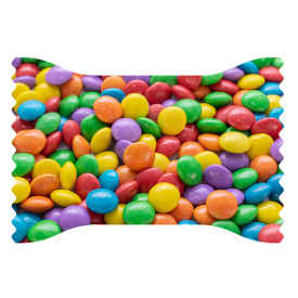 Pastilhas de chocolate personalizadas