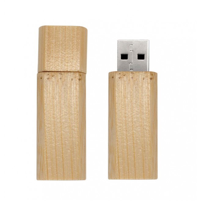 Pen Drive  Bambu Capacidade de 4 a 64 Gb, memória 2.0 e 3.0