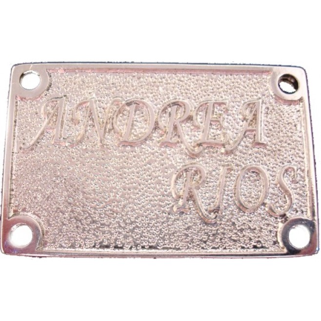 Etiquetas em Metal Personalizadas