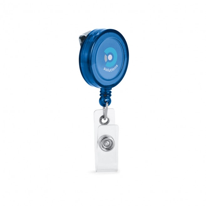 Roller Clip Porta Crachá Retrátil Personalizado