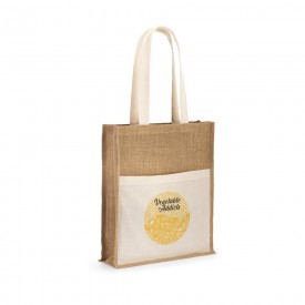 Sacola em Juta Personalizada