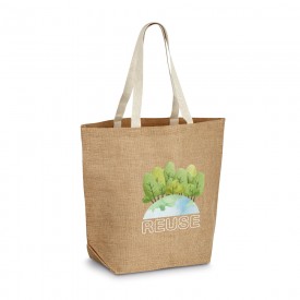 Sacola de Juta Personalizada