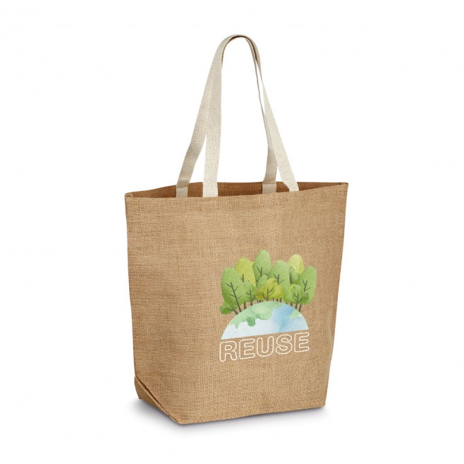 Sacola de Juta Personalizada