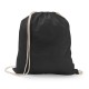 Sacola tipo mochila em algodão reciclado 