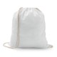 Sacola tipo mochila em algodão reciclado 