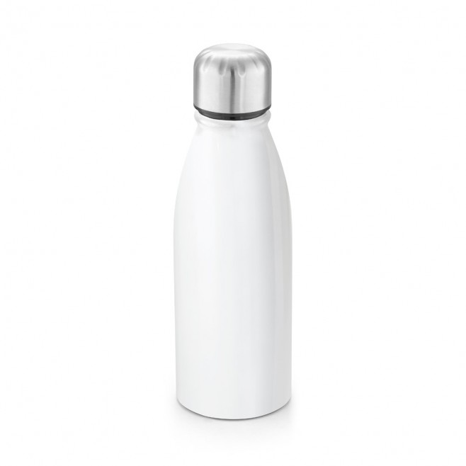 Squeeze Personalizado em Alumínio Com Tampa em Aço Inox 500 ml
