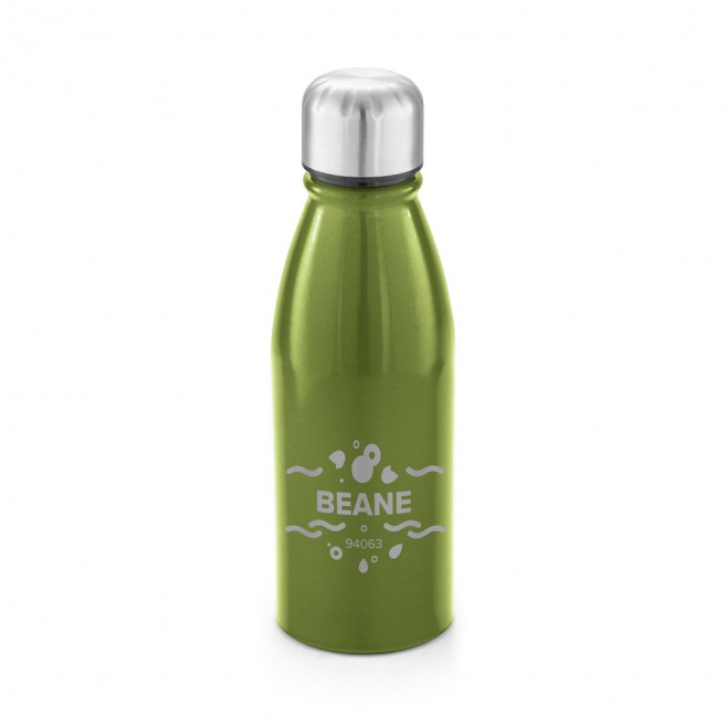 Squeeze Personalizado em Alumínio Com Tampa em Aço Inox 500 ml
