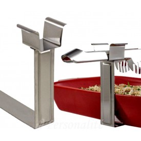 Suporte de pegador para buffet de alimentos