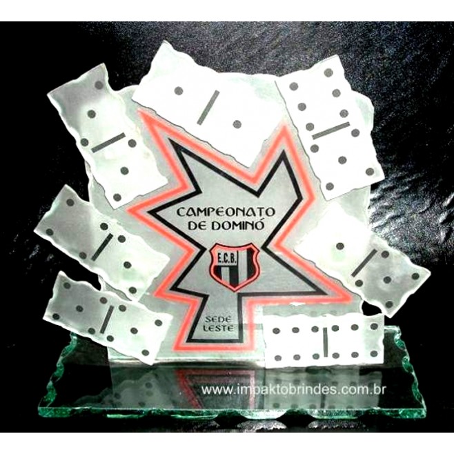 Troféu em Vidro
